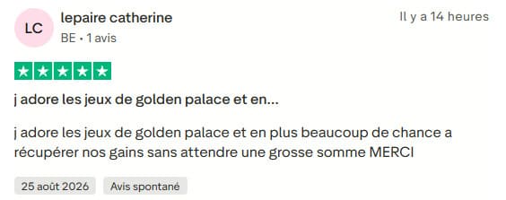 Golden Palace Casino avis