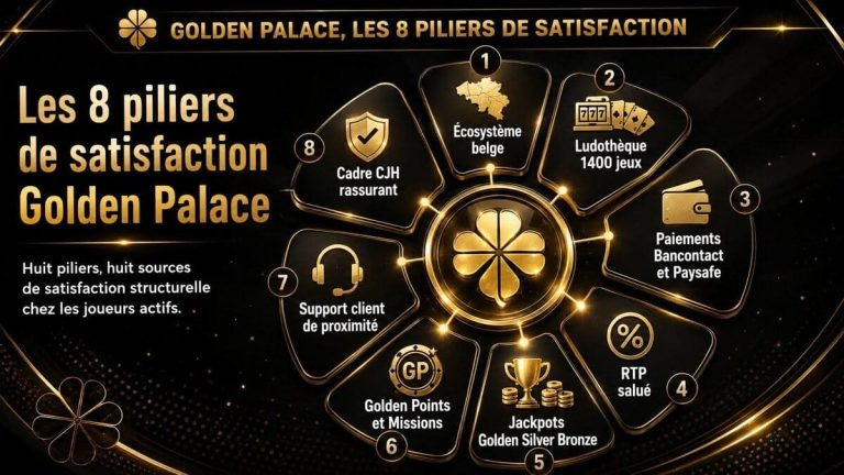 Golden Palace Casino pilliers satisfaction